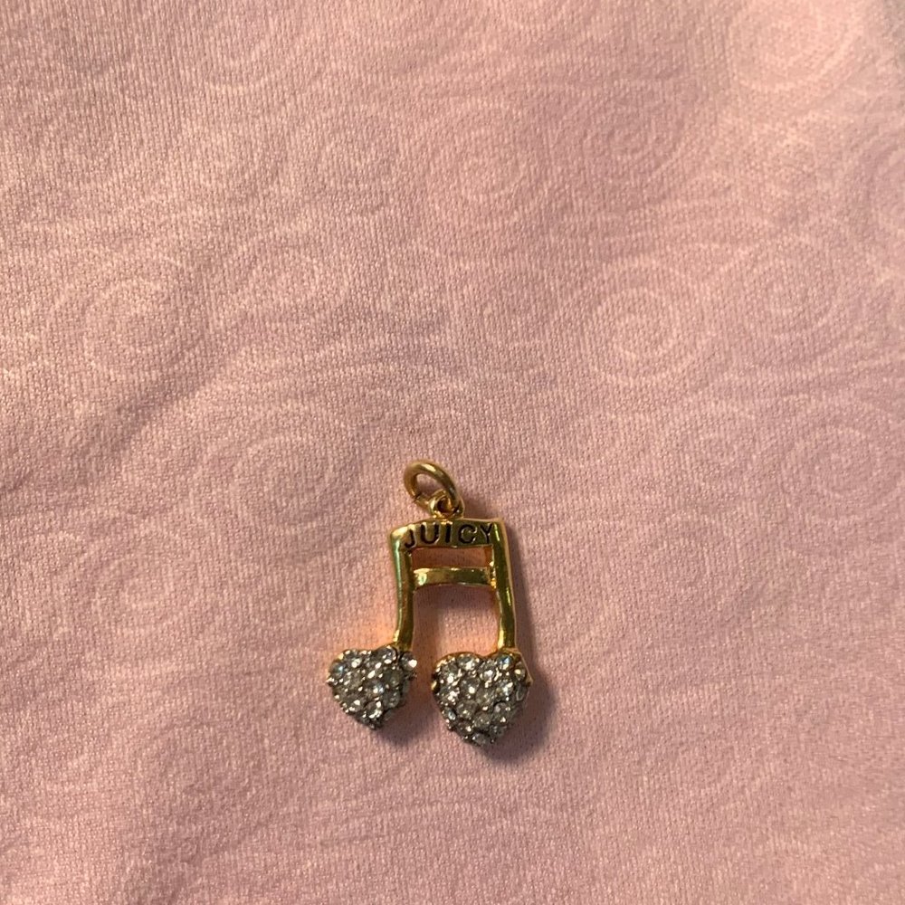 Juicy Couture Music Note Pendant